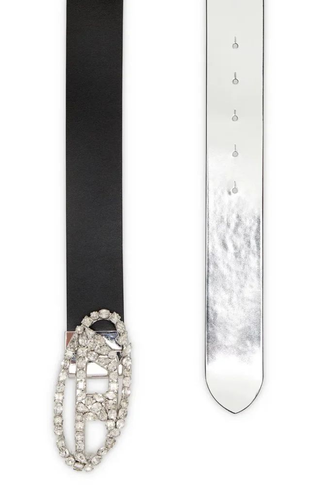 b-1dr w rev 4cm Reversible leather belt with crystal buckle b-1dr w rev 4cm Reversible leather belt with crystal buckle