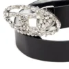 b-1dr w rev 4cm Reversible leather belt with crystal buckle b-1dr w rev 4cm Reversible leather belt with crystal buckle