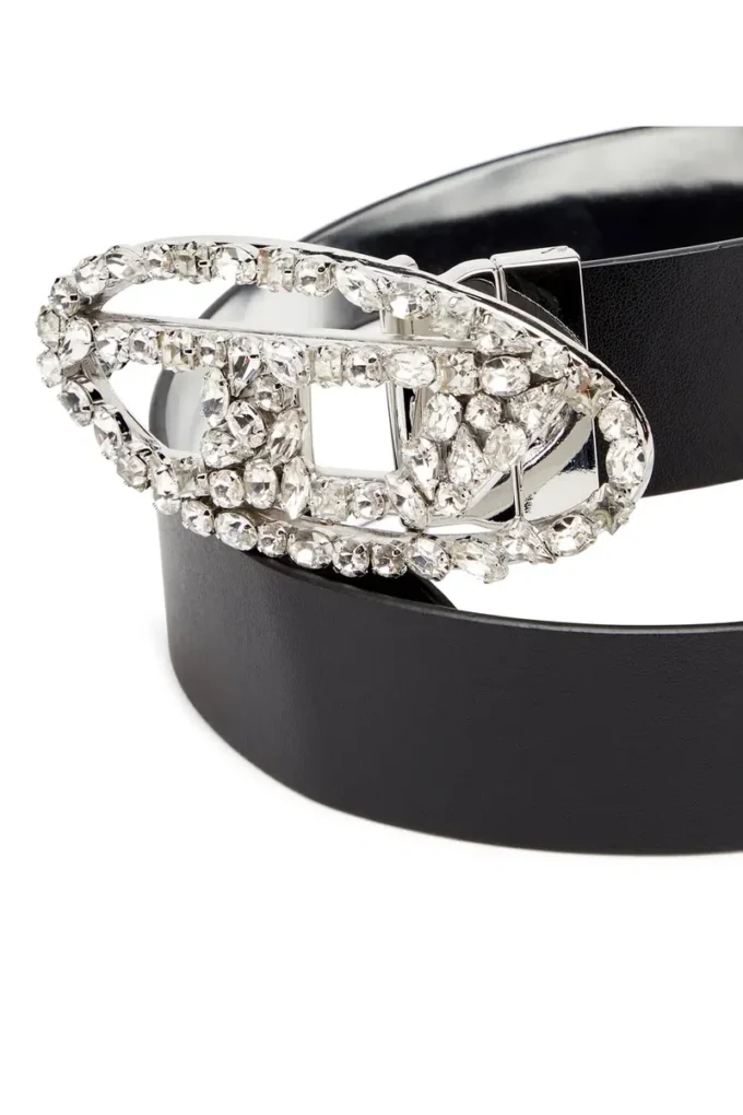 b-1dr w rev 4cm Reversible leather belt with crystal buckle b-1dr w rev 4cm Reversible leather belt with crystal buckle