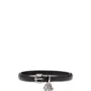 b-charm-loop 1.4cm nappa leather belt with logo charms b-charm-loop 1.4cm nappa leather belt with logo charms