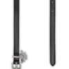 b-charm-loop 1.4cm nappa leather belt with logo charms b-charm-loop 1.4cm nappa leather belt with logo charms