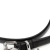 b-charm-loop 1.4cm nappa leather belt with logo charms b-charm-loop 1.4cm nappa leather belt with logo charms