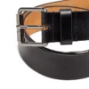 b-flag 4cm Leather belt with fifth pocket logo flag b-flag 4cm Leather belt with fifth pocket logo flag