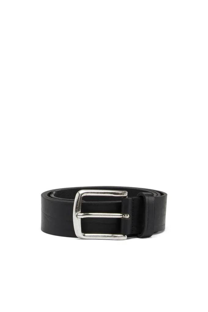 b-line Treated leather belt with diesel logo b-line Treated leather belt with diesel logo