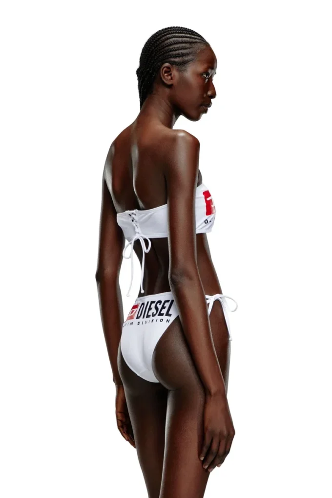 bfb-bryna Bandeau bikini top with maxi logo bfb-bryna Bandeau bikini top with maxi logo