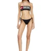 bfb-bryna Bandeau bikini top with maxi logo bfb-bryna Bandeau bikini top with maxi logo
