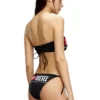 bfpn-brigittes Maxi logo bikini briefs in recycled nylon bfpn-brigittes Maxi logo bikini briefs in recycled nylon