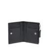 bi-fold zip ii Leather wallet with embossed chain motif bi-fold zip ii Leather wallet with embossed chain motif