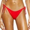 brazilian-d-core Tie-side bikini bottoms with logo back brazilian-d-core Tie-side bikini bottoms with logo back