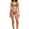 bunchy-utlt Camo bikini bottoms with cut-out logo bunchy-utlt Camo bikini bottoms with cut-out logo