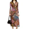 c-amelia Stretch-viscose shirt with Heraldic print