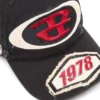 c-braff Baseball cap with embroidered patches c-braff Baseball cap with embroidered patches