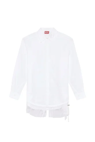 c-entel Shirt dress with flouncy trim