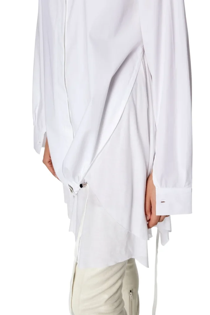 c-entel Shirt dress with flouncy trim c-entel Shirt dress with flouncy trim