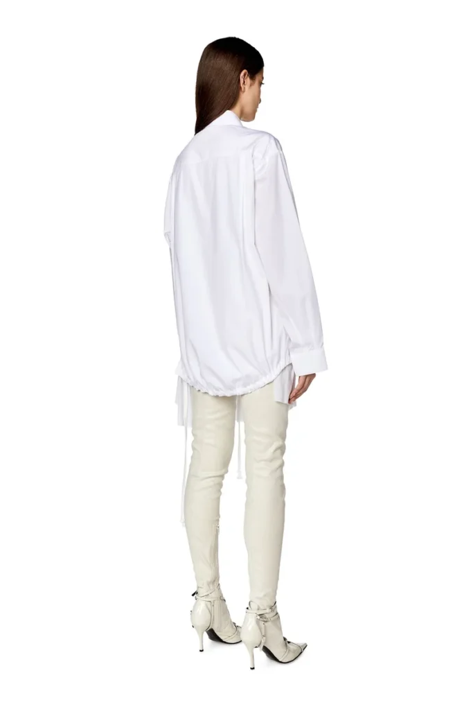 c-entel Shirt dress with flouncy trim c-entel Shirt dress with flouncy trim