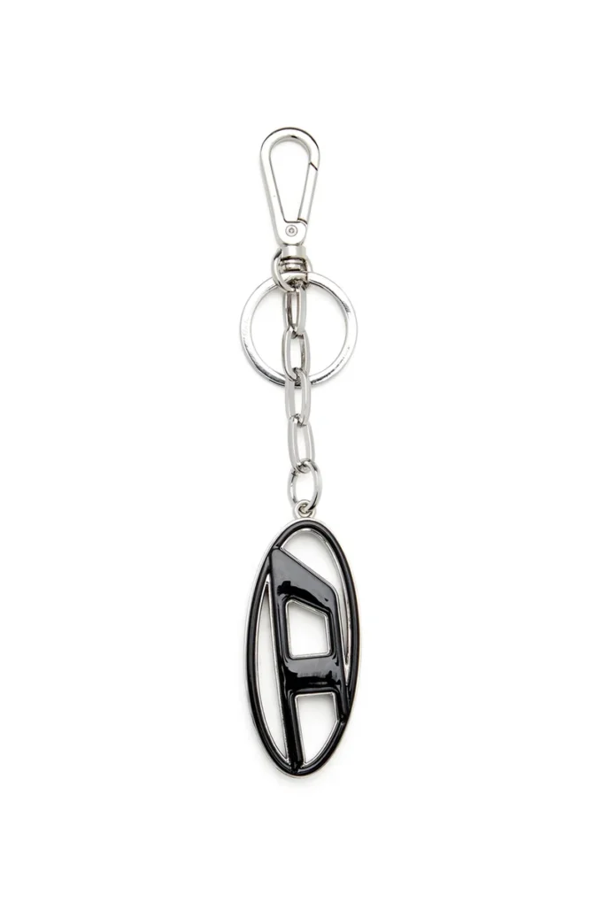 cage-d layer Metal and resin Oval D keyring