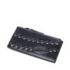 card holder iii Leather card holder with embossed chain motif card holder iii Leather card holder with embossed chain motif