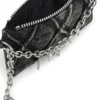 card holder with chain Card holder with chain and zip coin pocket card holder with chain Card holder with chain and zip coin pocket
