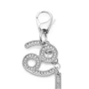 charm cancer Metal Cancer charm with rhinestones charm cancer Metal Cancer charm with rhinestones