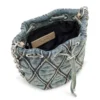 charm-d bucket s Charm-D S-Mini bucket bag in argyle quilted denim charm-d bucket s Charm-D S-Mini bucket bag in argyle quilted denim