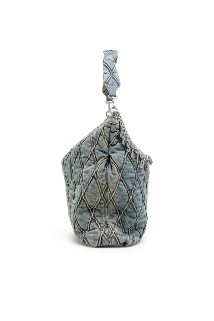 charm-d hobo Charm-D-Large hobo in argyle quilted denim charm-d hobo Charm-D-Large hobo in argyle quilted denim