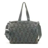 charm-d shopper Charm-D-Tote bag in Argyle quilted denim charm-d shopper Charm-D-Tote bag in Argyle quilted denim