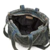 charm-d shopper Charm-D-Tote bag in Argyle quilted denim charm-d shopper Charm-D-Tote bag in Argyle quilted denim