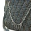 charm-d shopper Charm-D-Tote bag in Argyle quilted denim charm-d shopper Charm-D-Tote bag in Argyle quilted denim