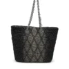 charm-d shopper m Charm-D-Tote bag in quilted denim charm-d shopper m Charm-D-Tote bag in quilted denim