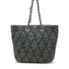 charm-d shopper m Charm-D-Tote bag in quilted denim charm-d shopper m Charm-D-Tote bag in quilted denim