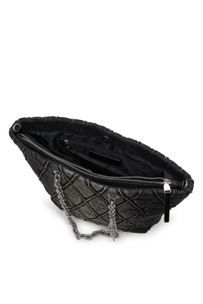 charm-d shopper m Charm-D-Tote bag in quilted denim charm-d shopper m Charm-D-Tote bag in quilted denim