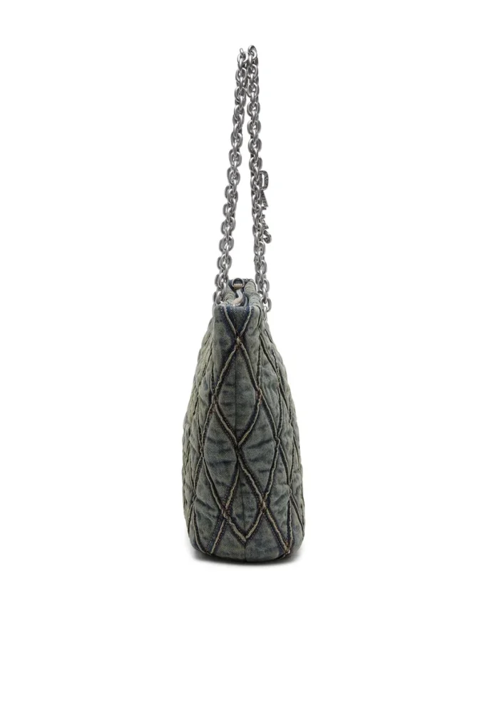 charm-d shopper m Charm-D-Tote bag in quilted denim charm-d shopper m Charm-D-Tote bag in quilted denim