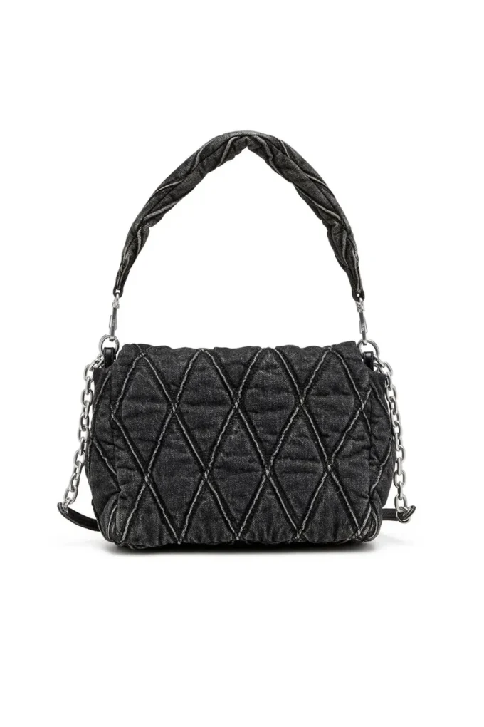 charm-d shoulder m Charm-D M-Shoulder bag in quilted denim charm-d shoulder m Charm-D M-Shoulder bag in quilted denim