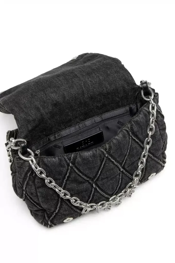 charm-d shoulder m Charm-D M-Shoulder bag in quilted denim charm-d shoulder m Charm-D M-Shoulder bag in quilted denim