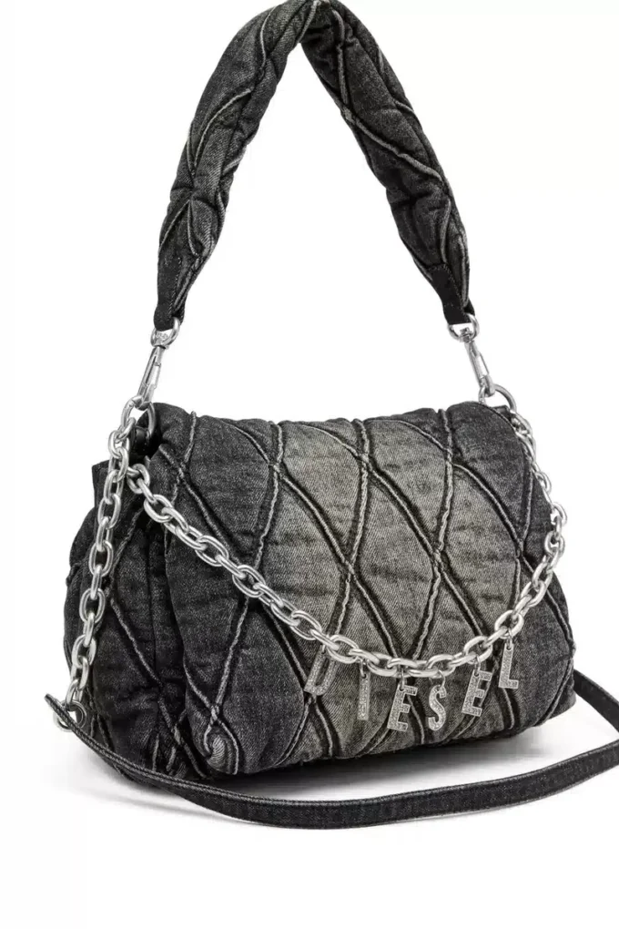 charm-d shoulder m Charm-D M-Shoulder bag in quilted denim charm-d shoulder m Charm-D M-Shoulder bag in quilted denim