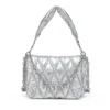 charm-d shoulder m Charm-D M-Shoulder bag in quilted metallic nylon charm-d shoulder m Charm-D M-Shoulder bag in quilted metallic nylon
