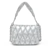 charm-d shoulder m Charm-D M-Shoulder bag in quilted metallic nylon charm-d shoulder m Charm-D M-Shoulder bag in quilted metallic nylon