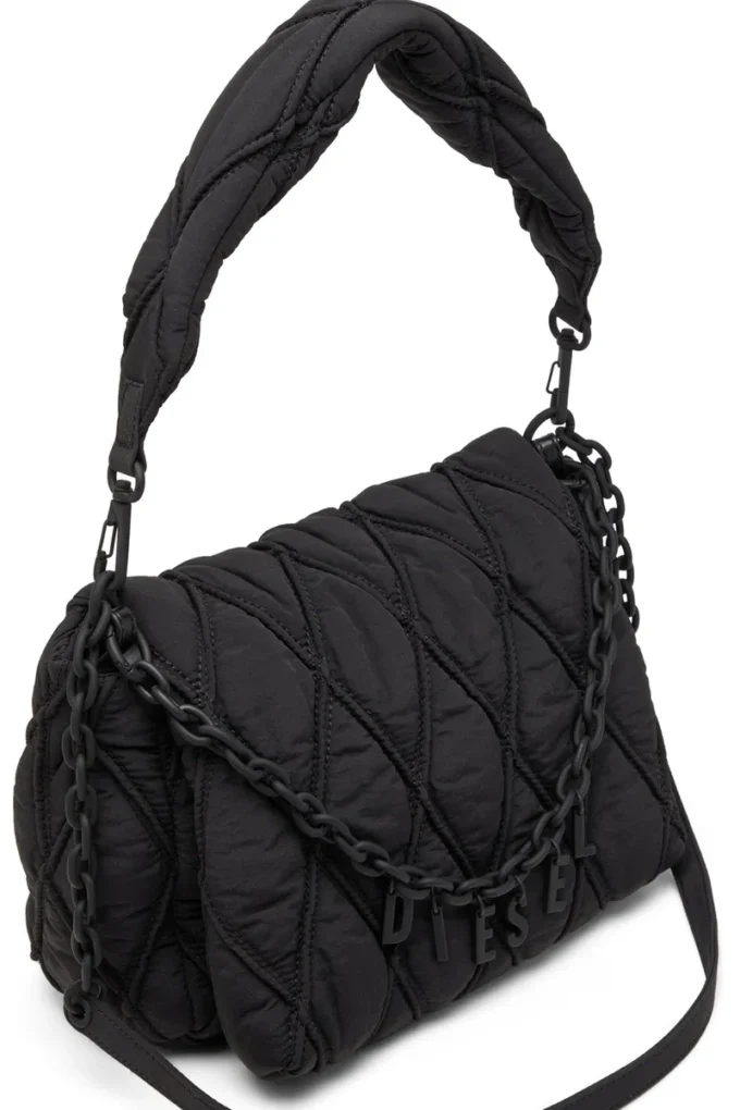 charm-d shoulder m Charm-D M-Shoulder bag in quilted nylon charm-d shoulder m Charm-D M-Shoulder bag in quilted nylon