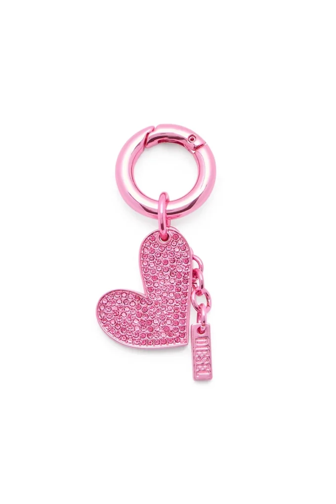charm-heart Metal heart charm with rhinestones charm-heart Metal heart charm with rhinestones