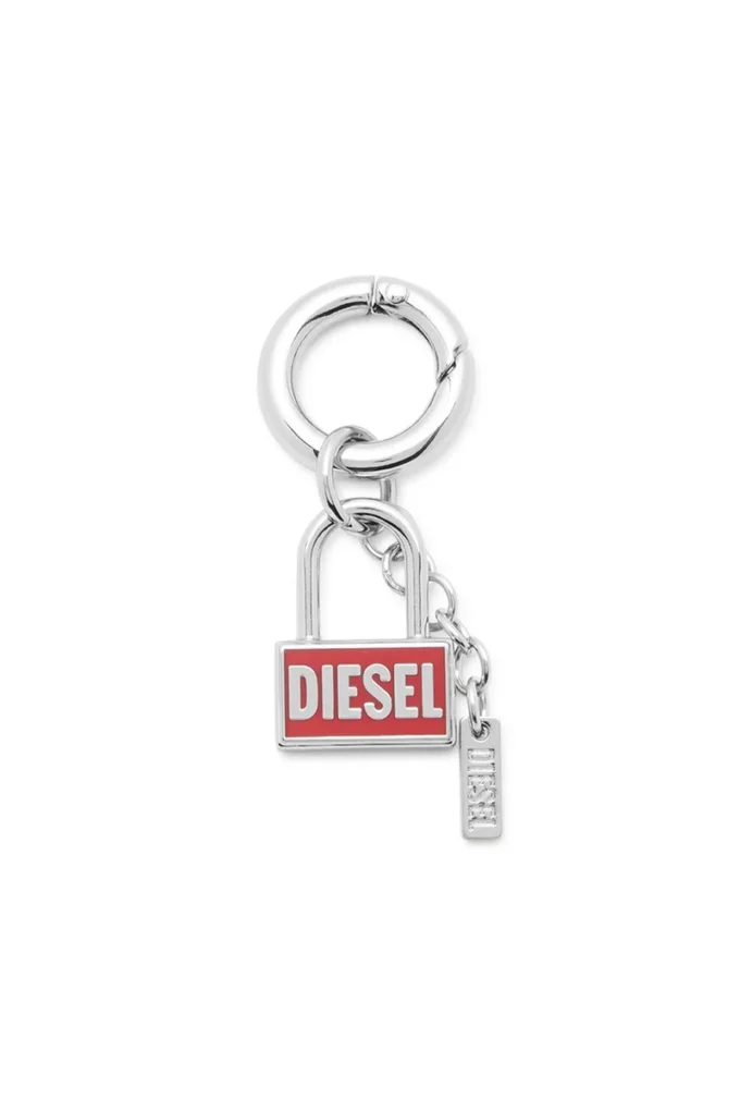 charm-lock Metal keyring charm with padlock design charm-lock Metal keyring charm with padlock design