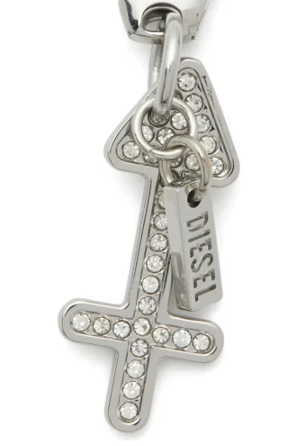 charm saggittarius Metal Sagittarius charm with rhinestones