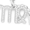 charm virgo Metal Virgo charm with rhinestones charm virgo Metal Virgo charm with rhinestones