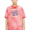 cl-t-boxt-horse Cotton T-shirt with horse graphic print