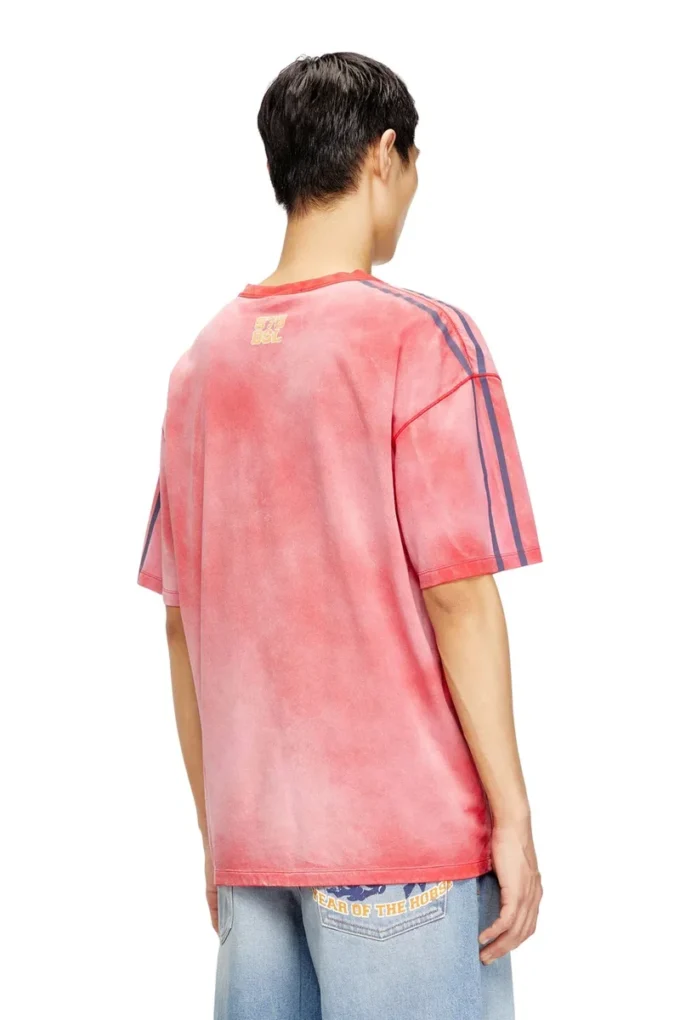 cl-t-boxt-horse Cotton T-shirt with horse graphic print