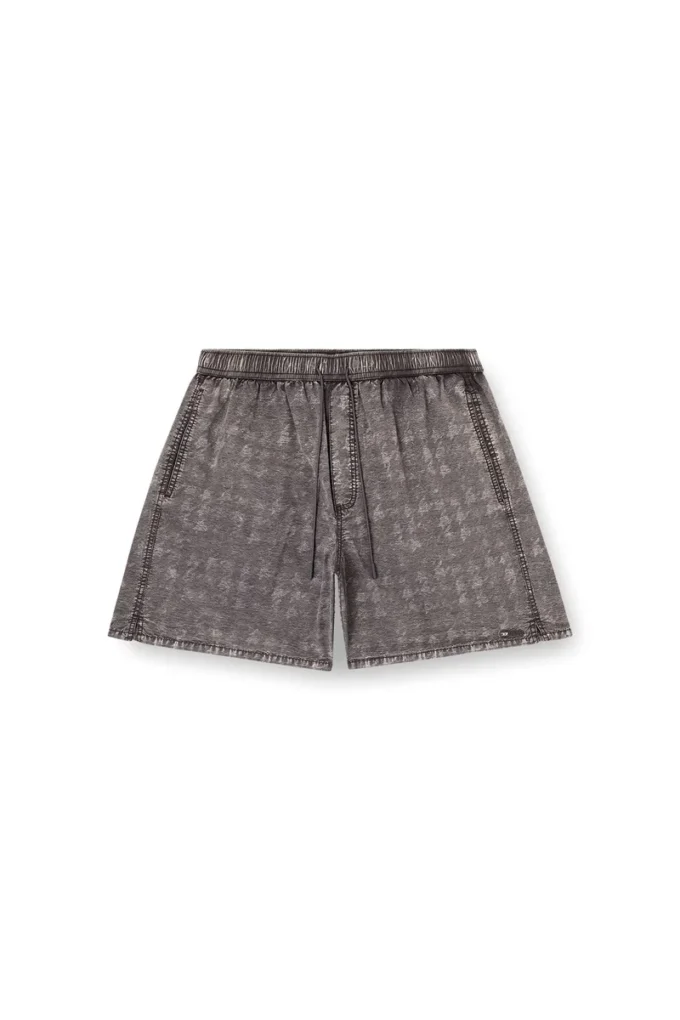 conor-43-dnm Swim shorts with faded houndstooth pattern