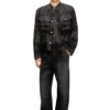 d-aberdeen-fsh2 Jacket in lasered cotton-hemp denim d-aberdeen-fsh2 Jacket in lasered cotton-hemp denim
