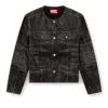 d-aberdeen-fsh2 Jacket in lasered cotton-hemp denim d-aberdeen-fsh2 Jacket in lasered cotton-hemp denim