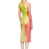 d-afnic Layered midi dress with lyrics print d-afnic Layered midi dress with lyrics print
