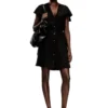 d-aikiri Cupro dress with V-neck and front buttons d-aikiri Cupro dress with V-neck and front buttons
