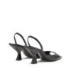 d-amber 75 sandal D-Amber-Slingback sandals in lizard-effect leather